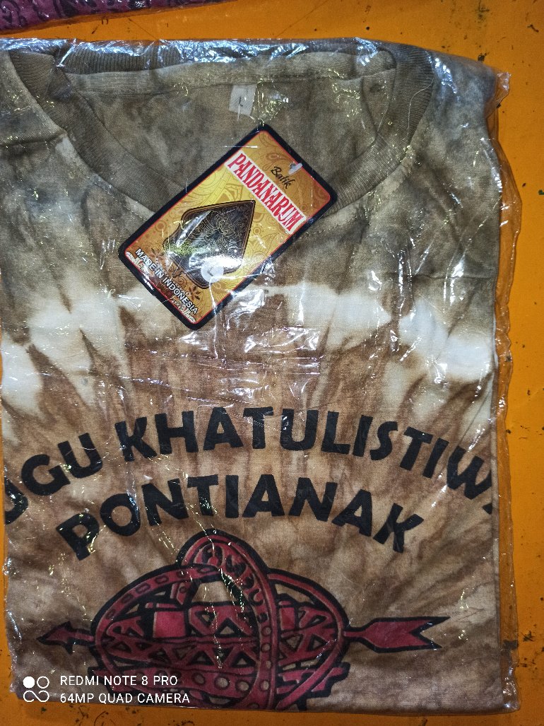 Kaos Batik Khas Kalbar/pontianak