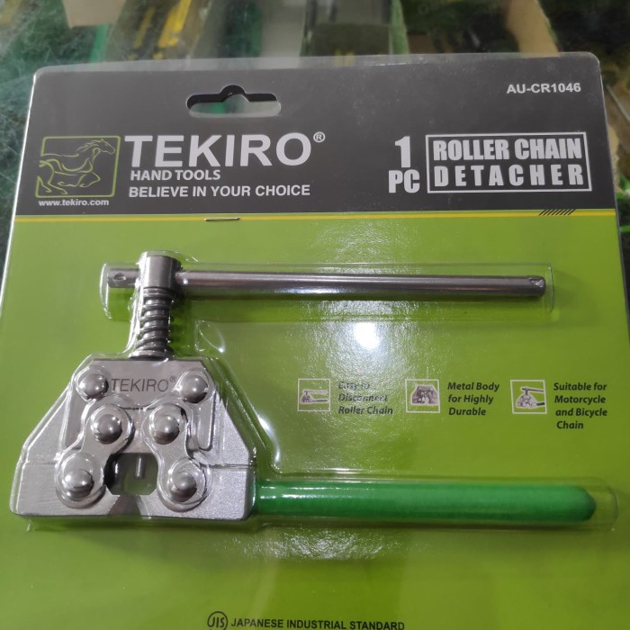 TEKIRO ROLLER CHAIN DETACHERS 25-60 Tekiro PEMOTONG RANTAI AU-CR1046 Chain Remover Tekiro