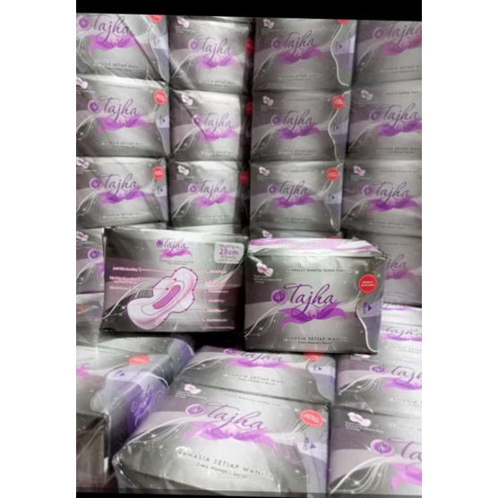 Pembalut Wanita Ifa Tajha Night Use 28 cm Pembalut Herbal Pembalut Kesehatan