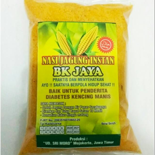 

NASI JAGUNG INSTAN BK JAYA