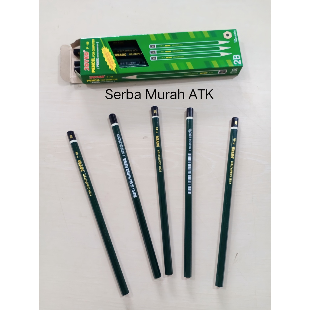 

PENSIL 2B JOYKO HIJAU P88 ( /PCS )