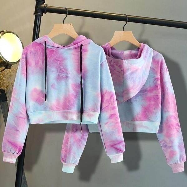 tie dye hoodie shopee