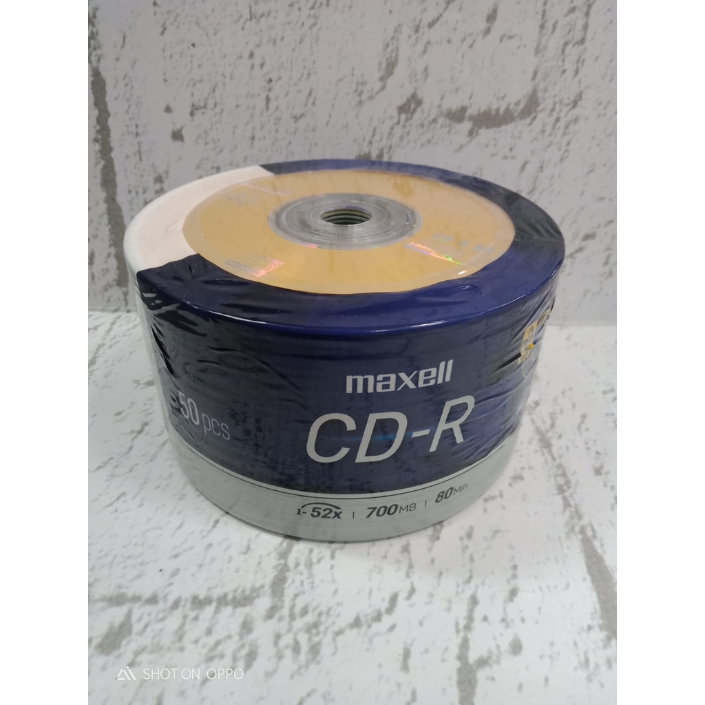 (SERUNI) CD-R Maxell 52X 700MB PER KON