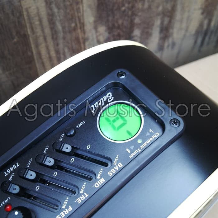 Diskon Gitar Akustik elektrik grand blackdoft eq7545T tuner