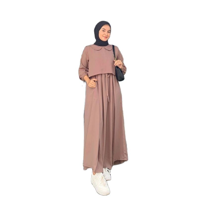 ZASKIYA - Niami Dress Remaja / Gamis Zayyra Fashion Muslim Wanita