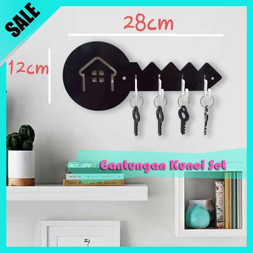 Rak Gantungan Kunci Dinding Rak Kunci Dinding Tempat Kunci Gantungan Kunci Motif Gantungan Kunci