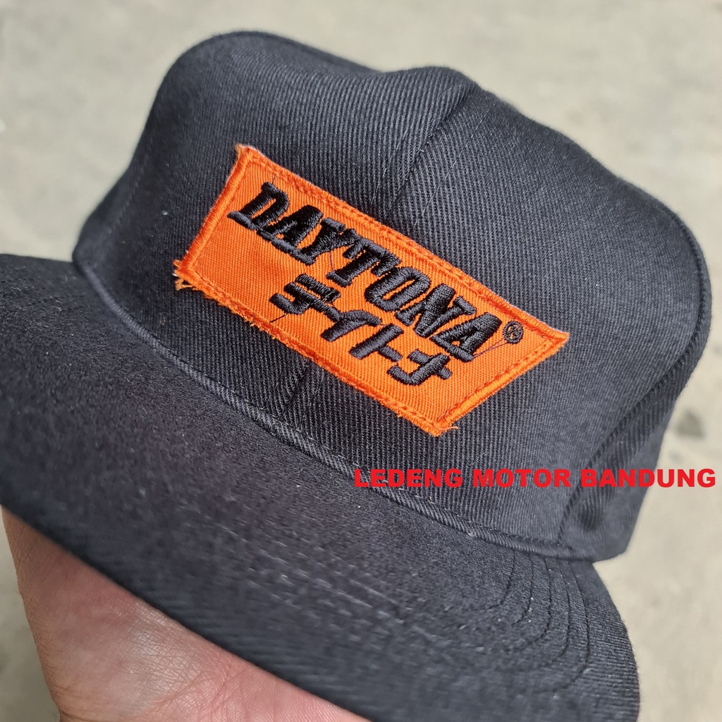 Topi Baseball Hitam Golf Cap Brand Promosi Otomotif