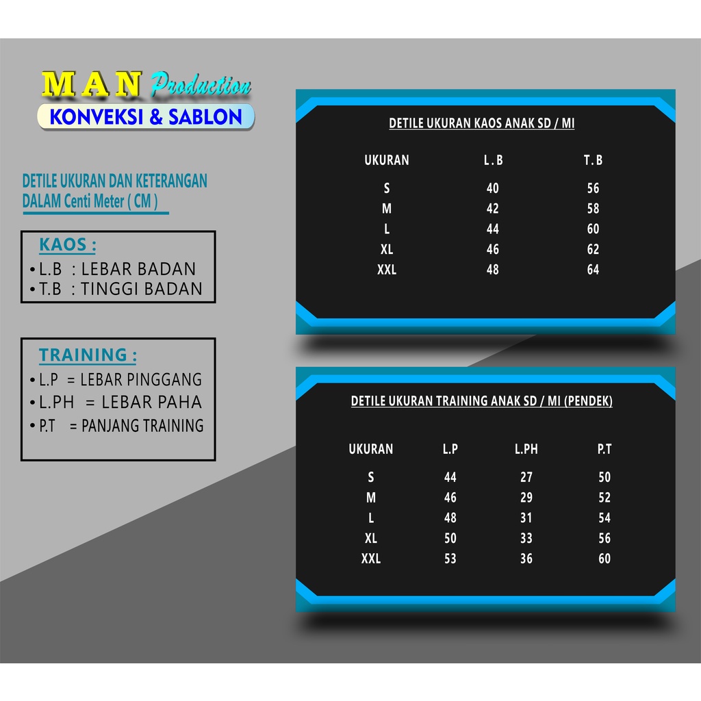 STELAN KAOS OLAHRAGA SERAGAM SEKOLAH ANAK SD CUSTOM