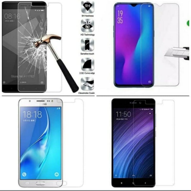 Oppo RENO 8 4G 5G, RENO 8Z 8T, A53 A33 A31 A52 A92 A12 A1K F9 Pro TEMPERED GLASS Anti Gores Kaca CLEAR Bening