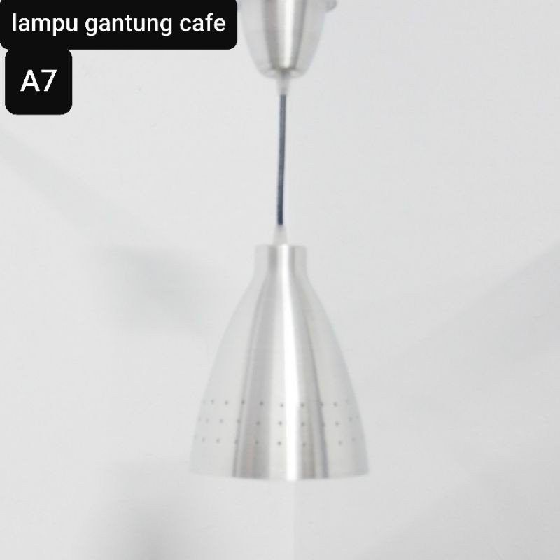 lampu gantung cafe bar labu