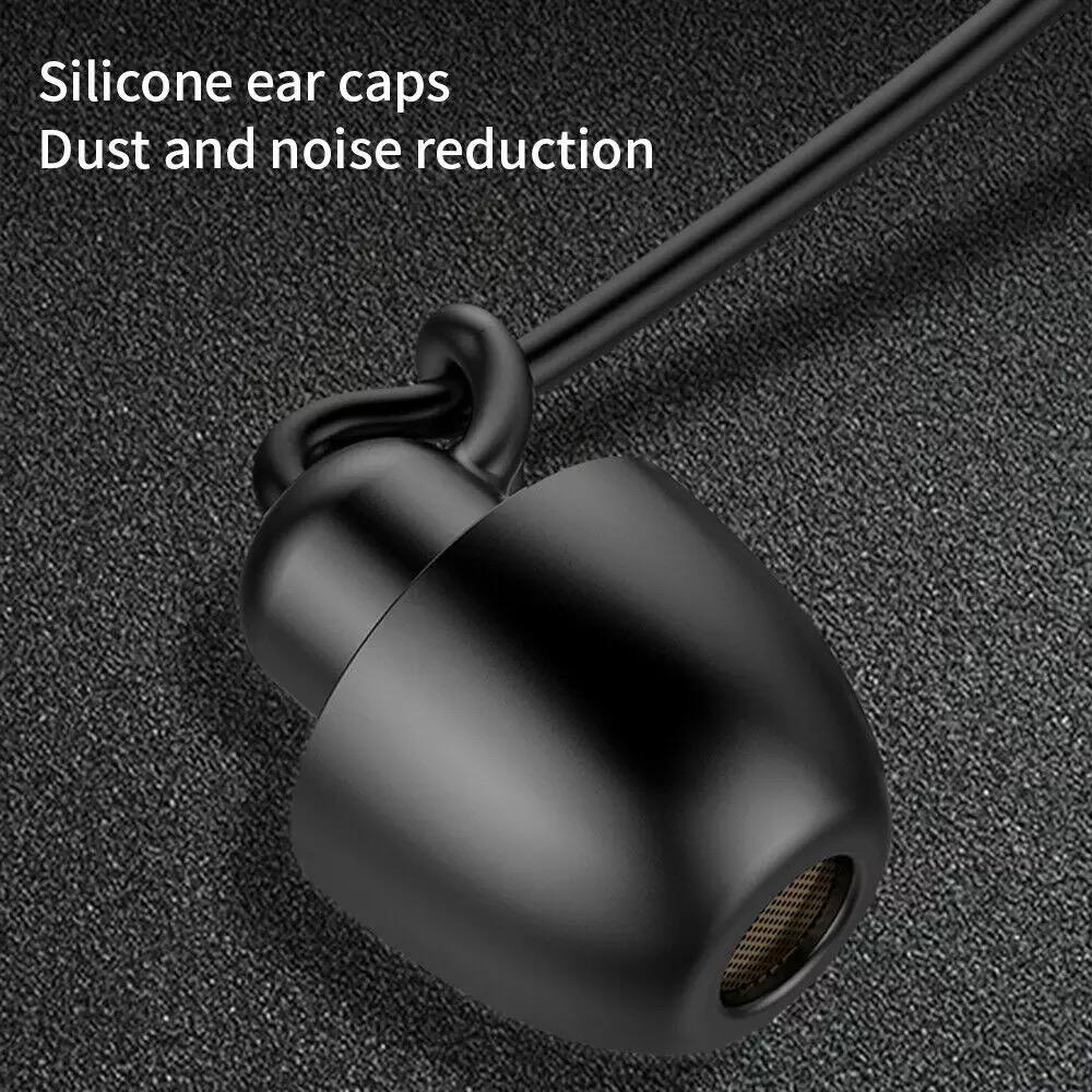 Earphone Handsfree Headset SLEEP TYPE-C Hifi Wired Mega Bass Stereo Soft Silicone Wear Comfortable Type C Plug In-ear Earphones