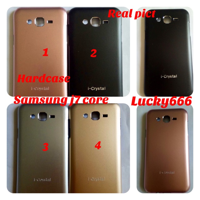 Hard case i chrystal samsung j7 core hardcase samsung galaxy j7 core j7core