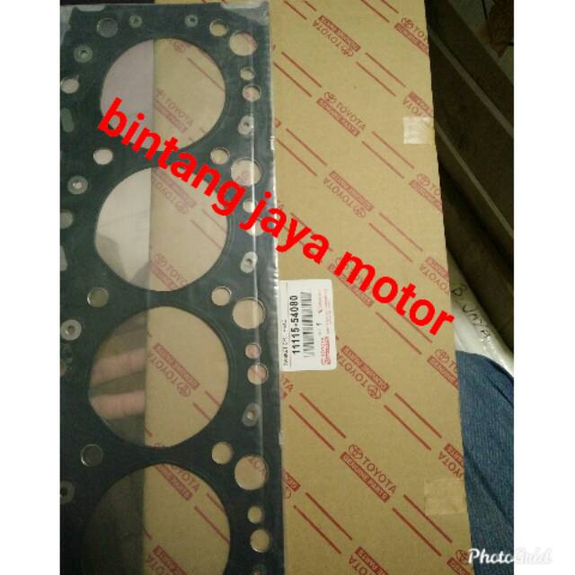 Gasket cylinder head kijang 7 diesel