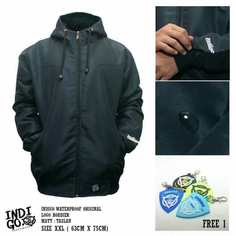 Jaket Pria - Jaket Big Size Waterproof Taslan