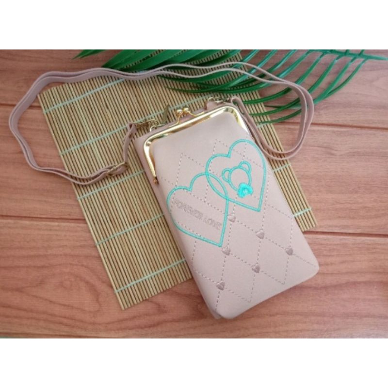 Tas hp behel wanita/tas wanita import/ tas dompet behel import wanita