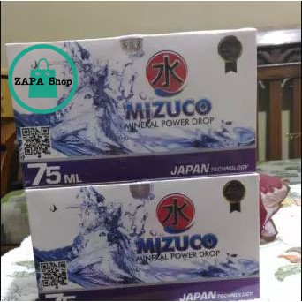 MIZUCO MINERAL POWER DROP ASLI 1 BOX 100% ORIGINAL