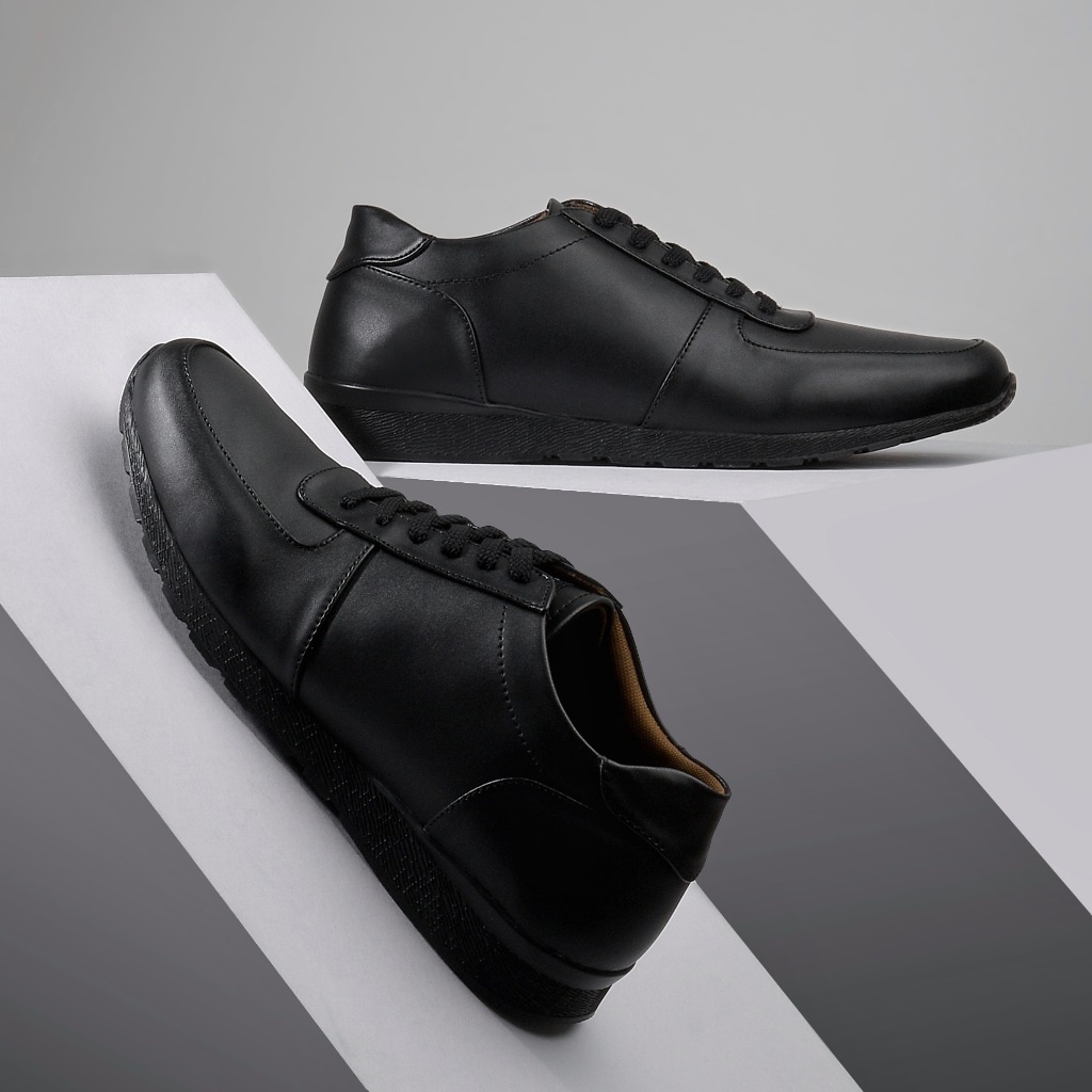 ALLEGRO LIGHT ORIGINAL x REYL MAN Sepatu Sneakers Pria Kets Tali Casual Jalan Santai Main Nongkrong Hangout OOTD Distro Kondangan Undangan Sekolah Kuliah Kerja Fashion Sport Footwear Semi Kulit Premium Big Size Ukuran Jumbo 44 Keren Terbaru Kekinian Ori