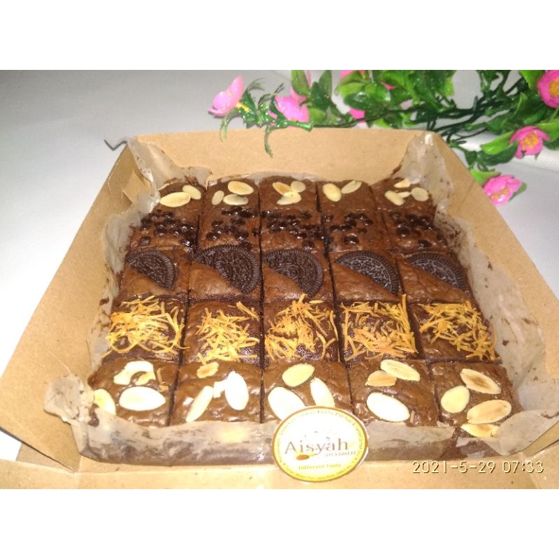 

brownies sekat 20x20