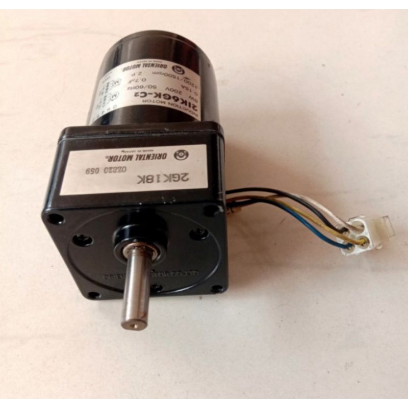Oriental motor gearbox 220V 6W ratio 1:18 induction motor gearbox
