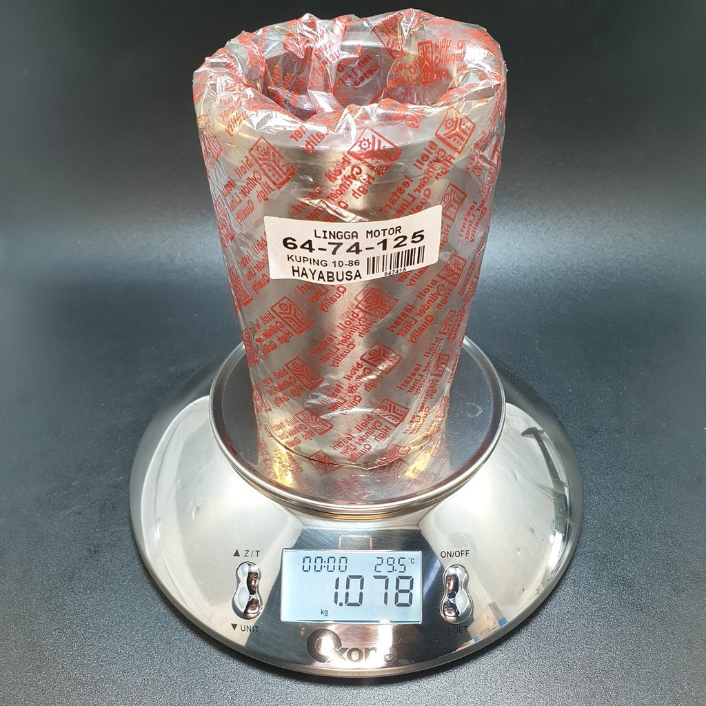 LINER 64-74-125 KUPING 86 SUZUKI HAYABUSA CYLINDER LINER BIOLI