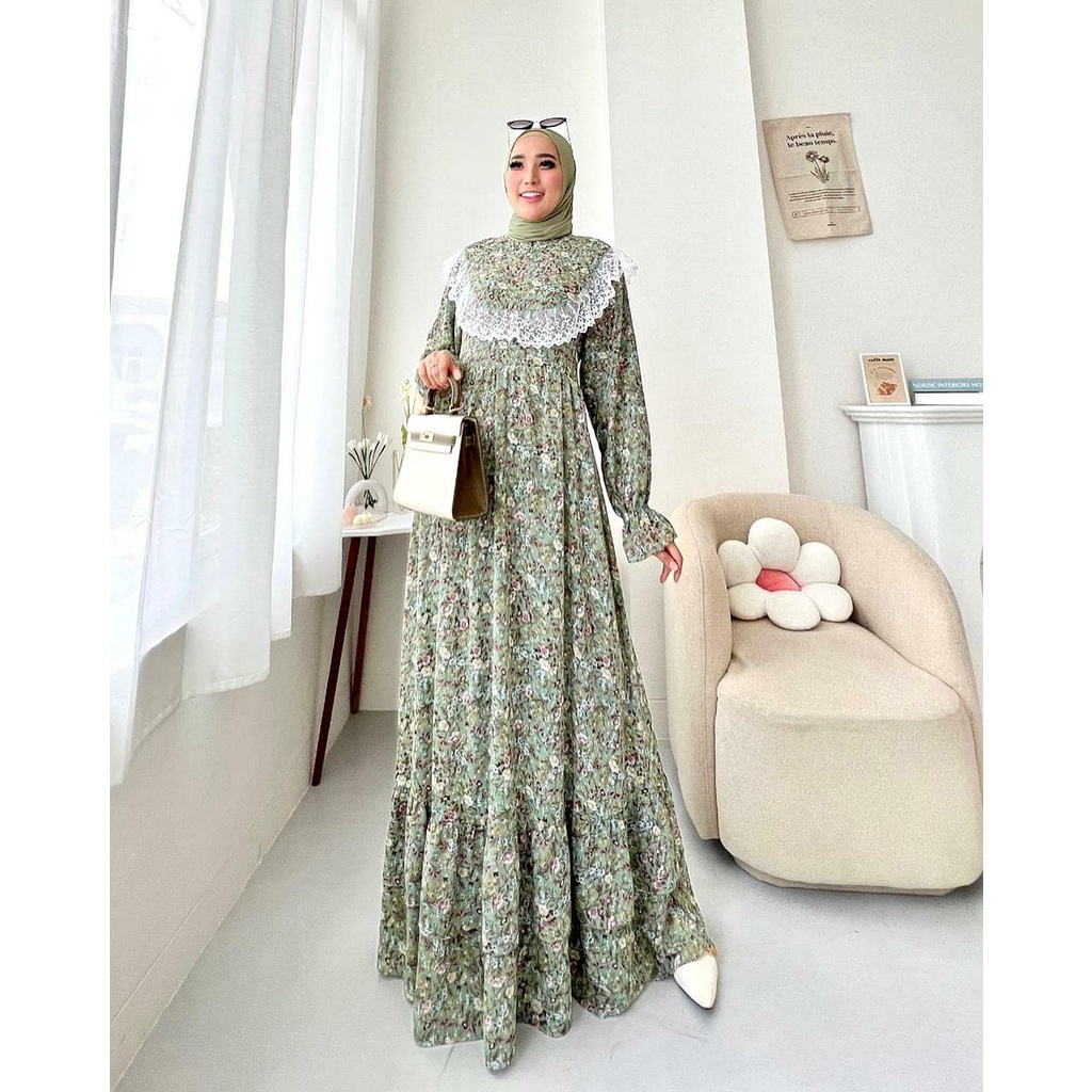 Dress Pesta Fashion Muslim Namji /Ori Glamz/Promo/