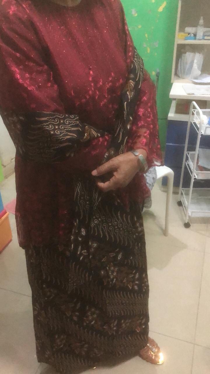 Ready Seragam Batik Kemeja Batik Lengan Panjang M L Xl-jumbo