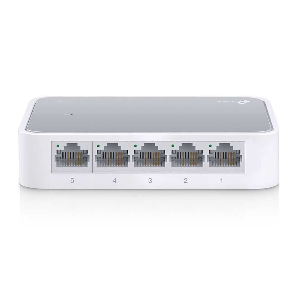 IDN TECH - TP-LINK Desktop Switch 5-Port 10/100Mbps - TL-SF1005D