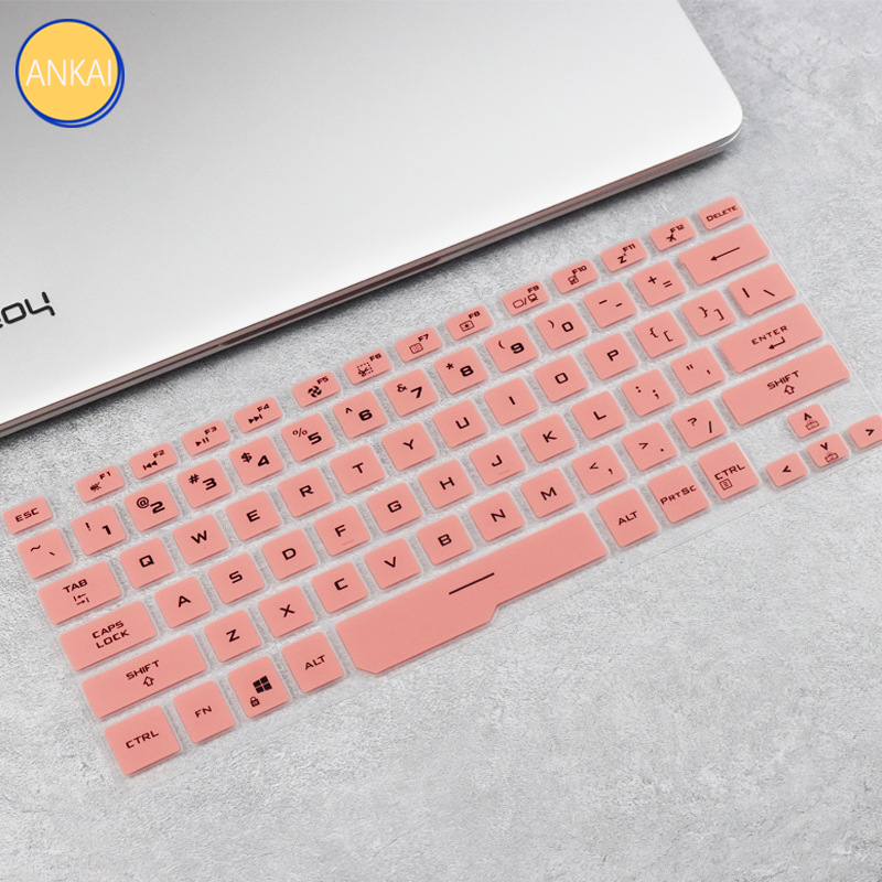 Ankai Stiker Keyboard Bahan Silikon Untuk Asus Rog Zephyrus G14 Ga401 Ga401Ii Ga401Iv Ga401Iu 14 Inch