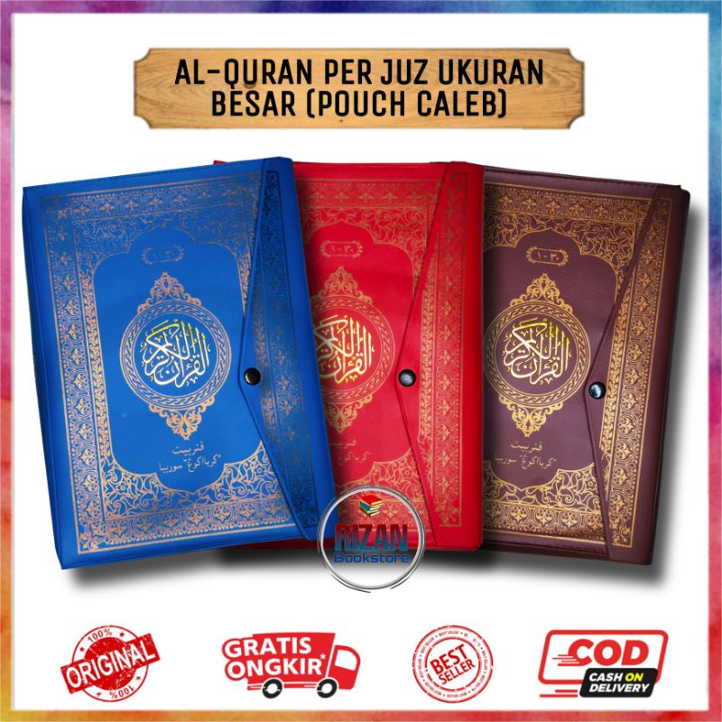 Al-Qur'an Mujazza' Per Juz Ukuran Besar [B5]