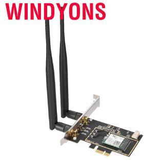 Windstorm Kartu Network Card PCIE dengan Bluetooth 5.0