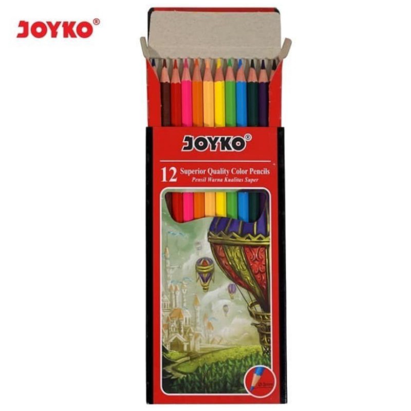 

Pensil Warna Joyko CP-100 / 12 Warna Panjang