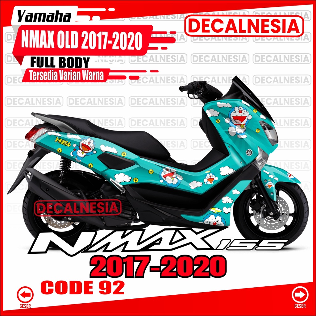 Decal Nmax 155 Old 2019 2018 Full Body Doraemon Stiker Sticker Motor Yamaha Modif Variasi Aksesoris 
