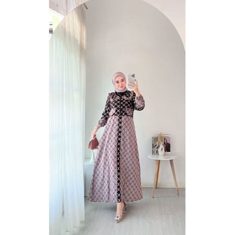 NEW GAMIS GUCCI VIRAL DRESS BRANDED TERLARIS KEKINIAN