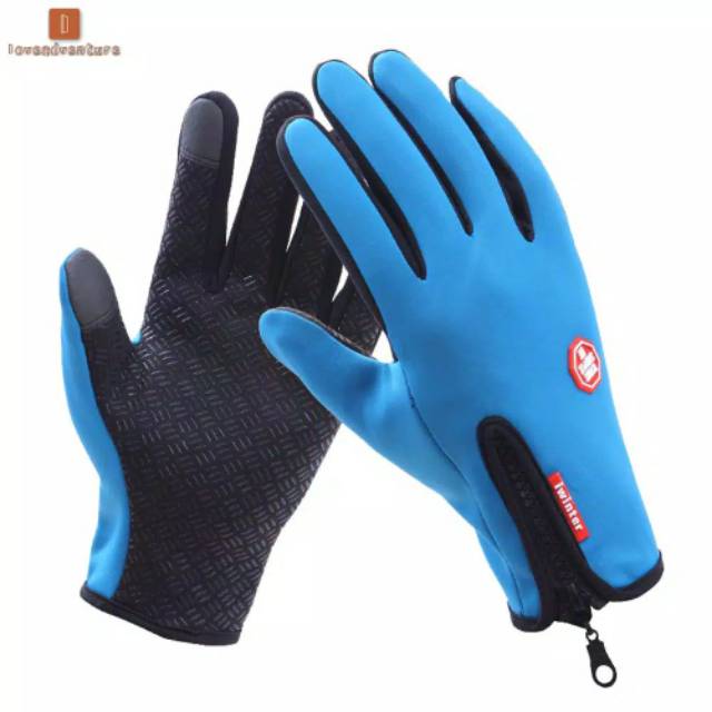 Sarung Tangan Universal Outdoor Pengendara Olahraga Sepeda Gloves Olah raga Motor Touchscreen