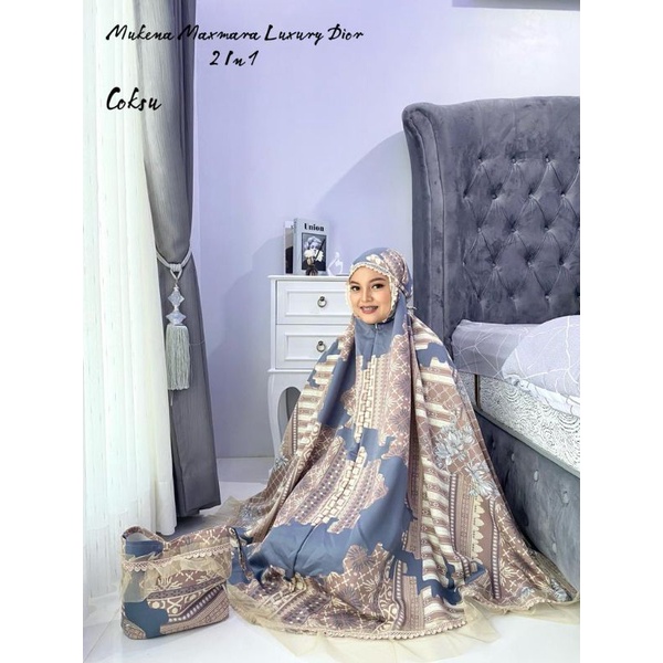 [COD] Mukena Hantaran  Maxmara Luxury 2 In 1 Dewasa Jumbo