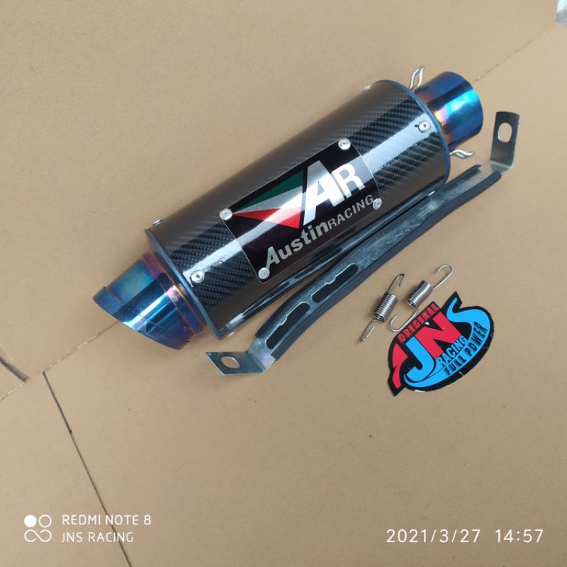 SILINCER SELENCER AUSTIN RACING KNALPOT NINJA 250 FI R RR KARBU R25 CBR250RR Z250 MT250