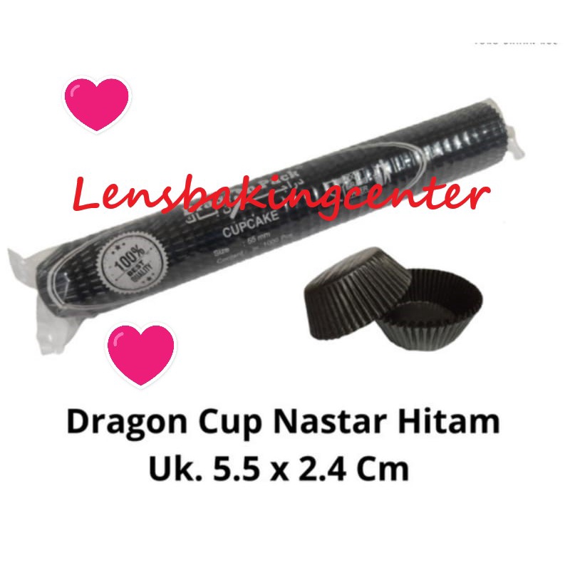 Cup Cake Nastar Hitam Dragon 5.5 cm |  Cake Case Nastar | CupCake Nastar Hitam Dragon 5.5 cm