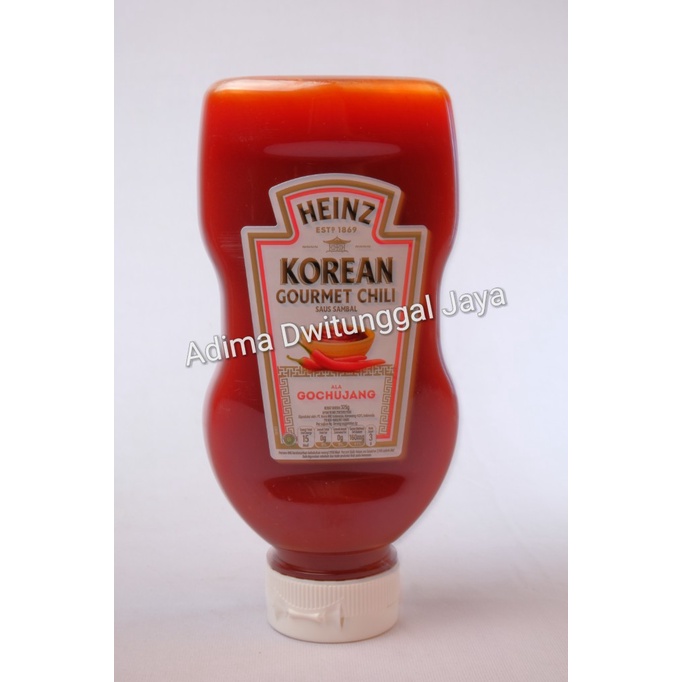 HEINZ Korean Gourmet Chili / HEINZ Sambal Korea 325gr