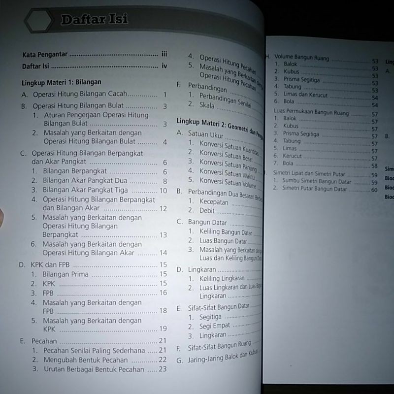 Buku Soal Ujian Sekolah Kelas 6 SD MI Erlangga X Press US Matematika, IPA, IPS, dan PPKN Seni Budaya-2