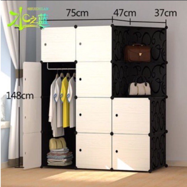 Wardrobe Cabinet Acrylic 148x112