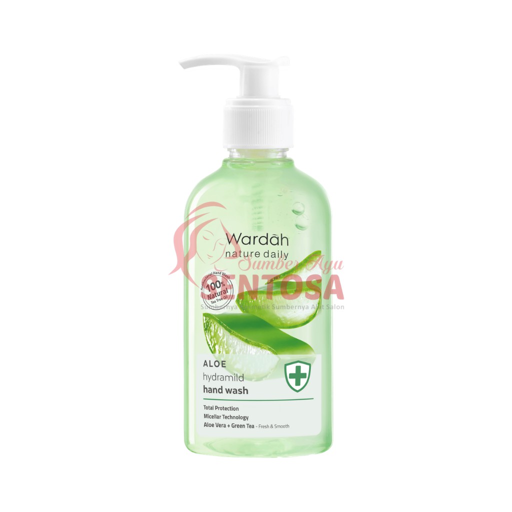 WARDAH NATURE DAILY ALOE HYDRAMILD HAND WASH 250ML