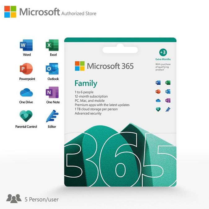 Microsoft 365 Family Digital Download