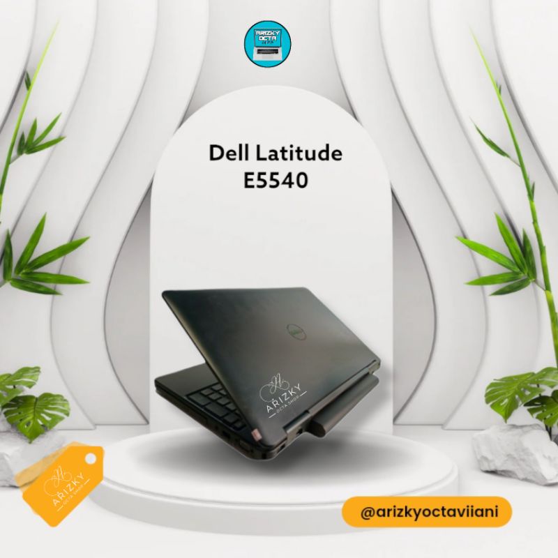 Promo Laptop Second Dell Latitude E5540 Core i5 gen 4 ram 8gb ssd 128gb webcam dvd numpad lcd 15inch