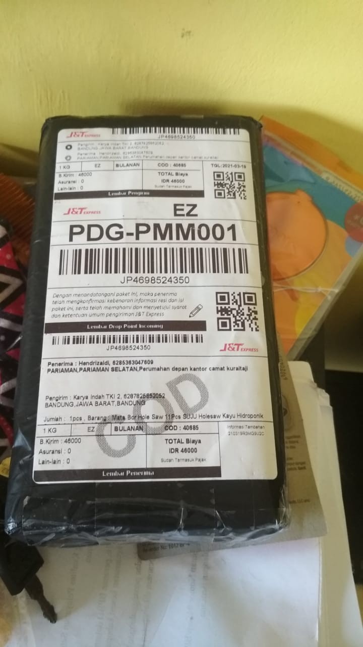 Mata Bor Hole Saw 11pcs Suju Holesaw Kayu Hidroponik Set 19-64mm Besi Plat Tipis