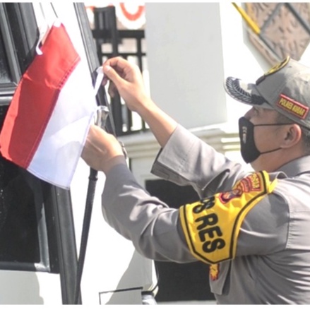 Bendera Merah Putih - Dekorasi Hiasan 17an 17 Agustus Bendera Merah Putih untuk Kendaraan