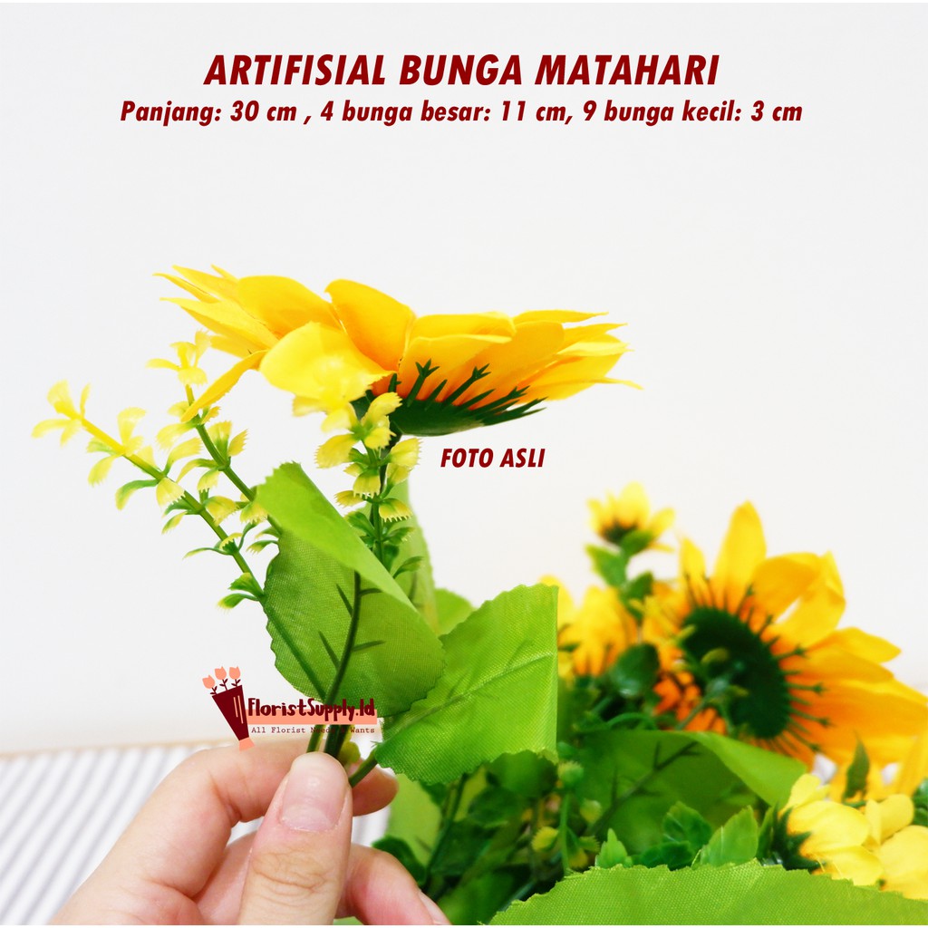 Artificial Flower / Bunga Palsu Matahari - AFC