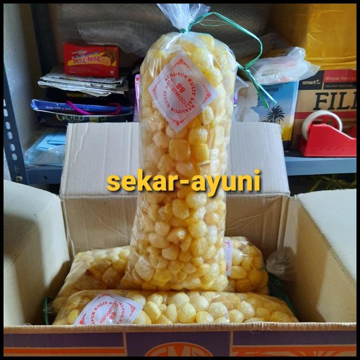 

Kerupuk Kulit/Rambak/Krecek Asli Sapi 500Gr Untuk Sayur