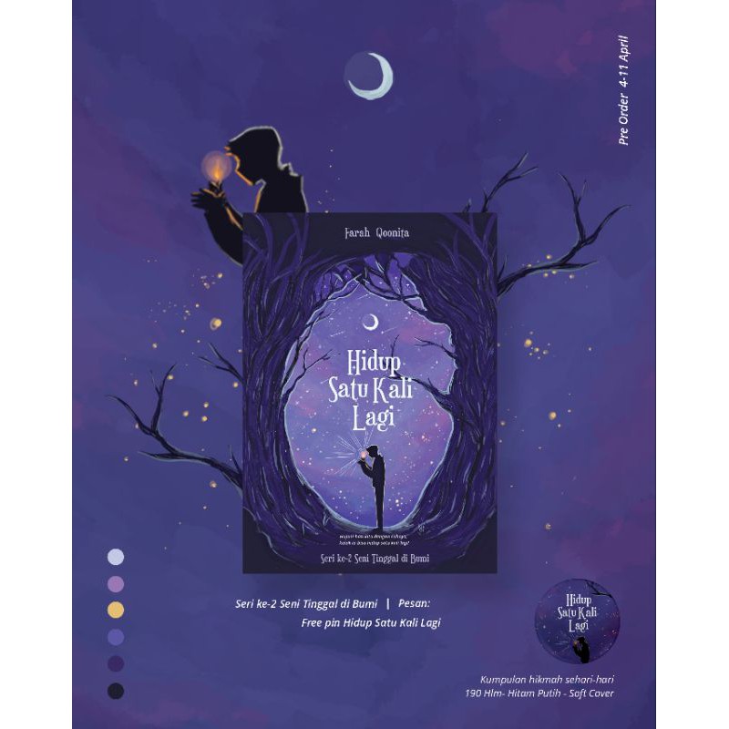 Buku Hidup Satu Kali Lagi karya Farah Qoonita