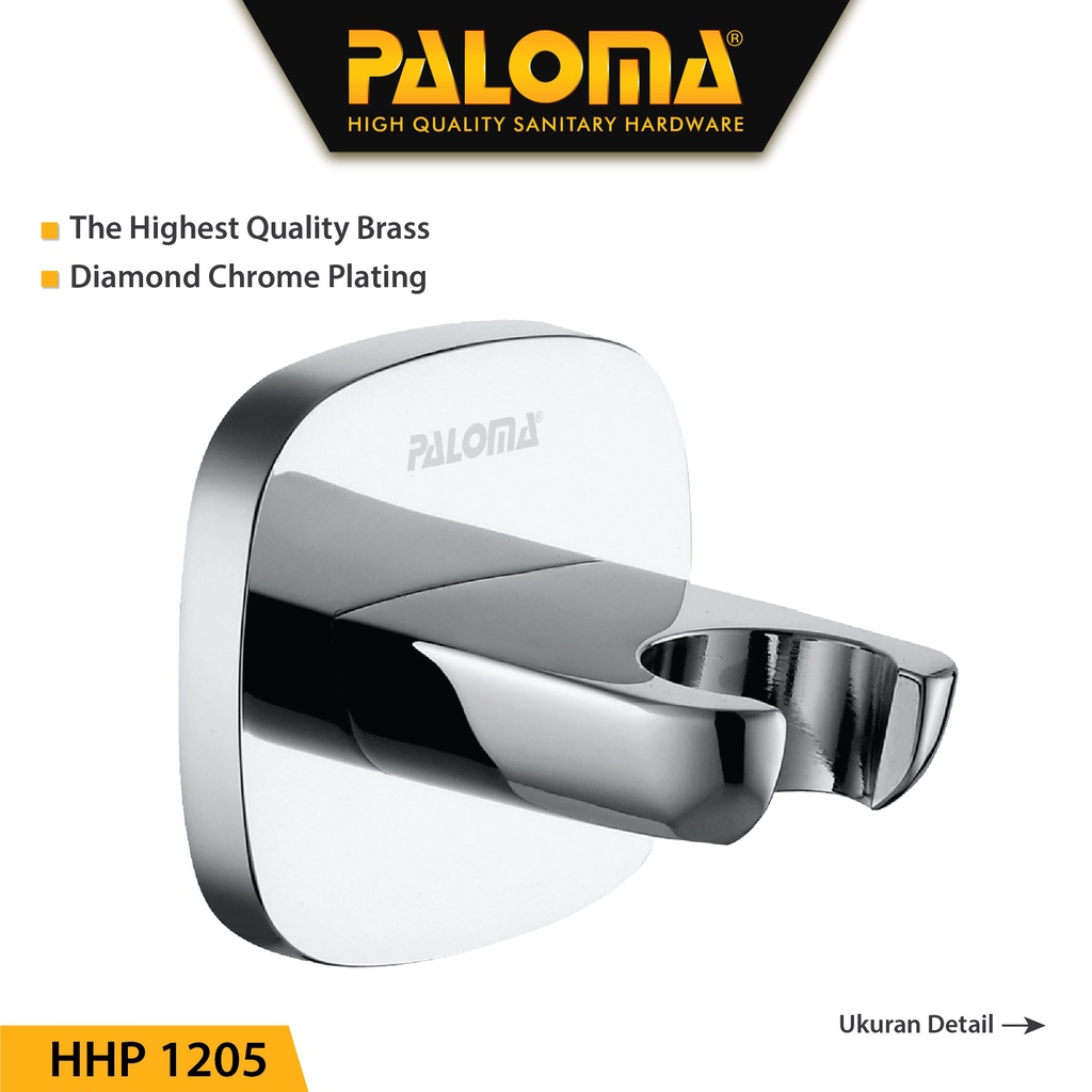 PALOMA HHP 1205 Shower Holder Gantungan Hanger Dudukan Hand Handshower