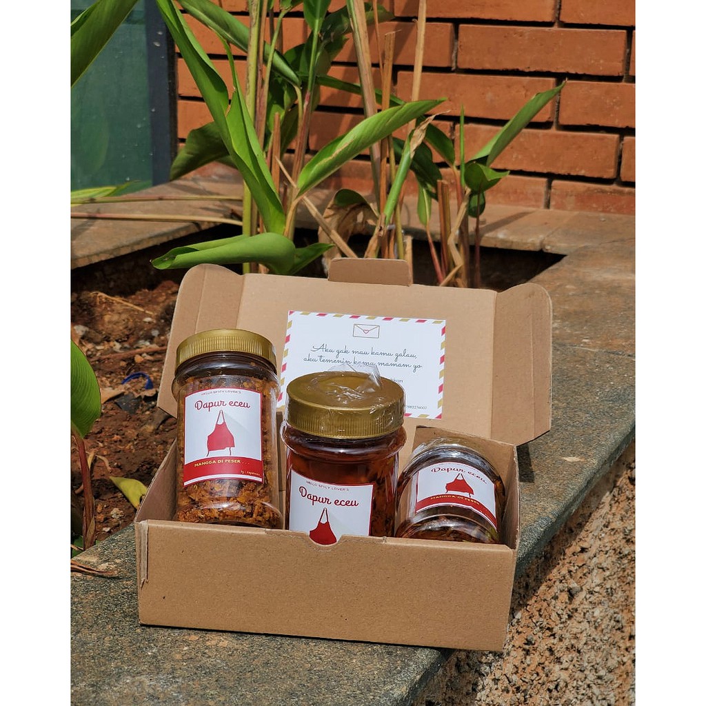 

Set Sambel 3 Botol 200Ml, Isi 2Botol Sambal Dan 1Bawang Goreng Pedas